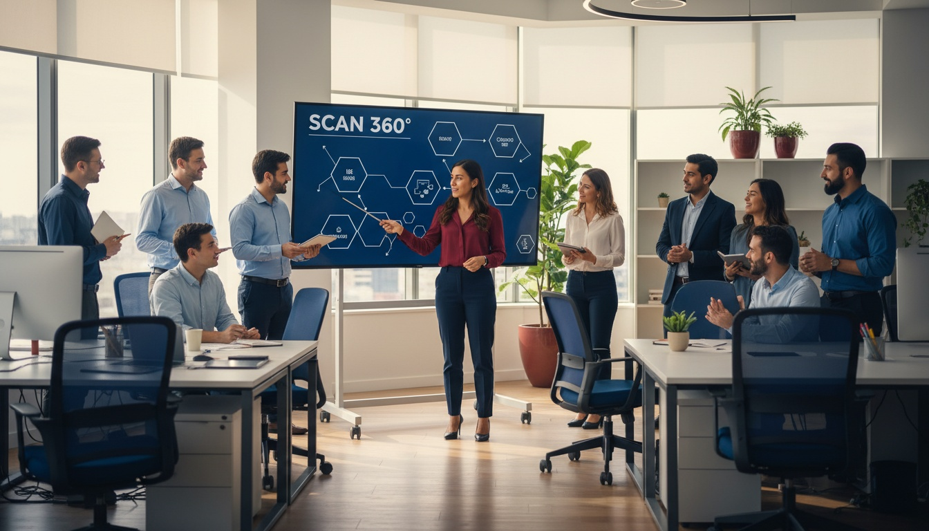 Diagnóstico Scan 360° en acción